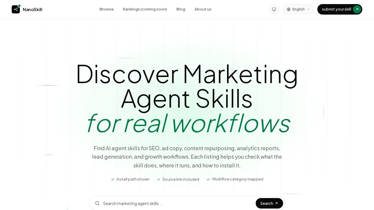 image for Nanoskill