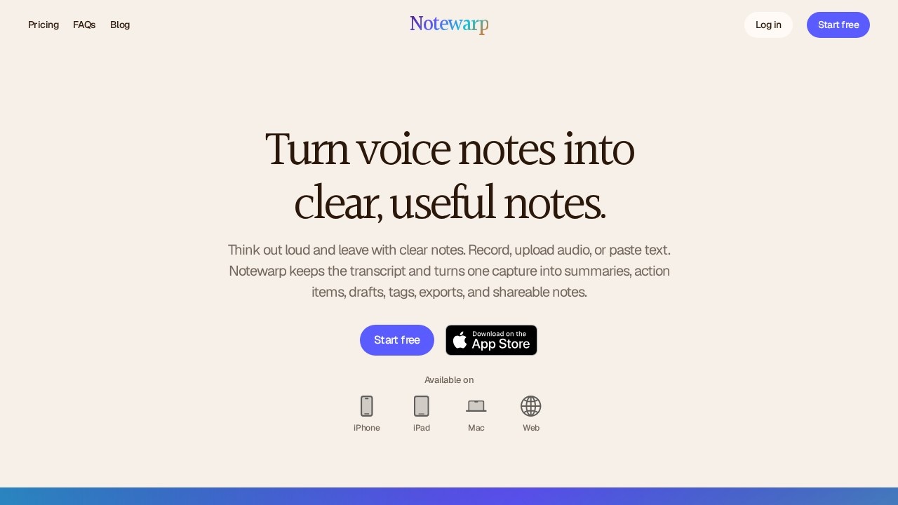 image for Notewarp