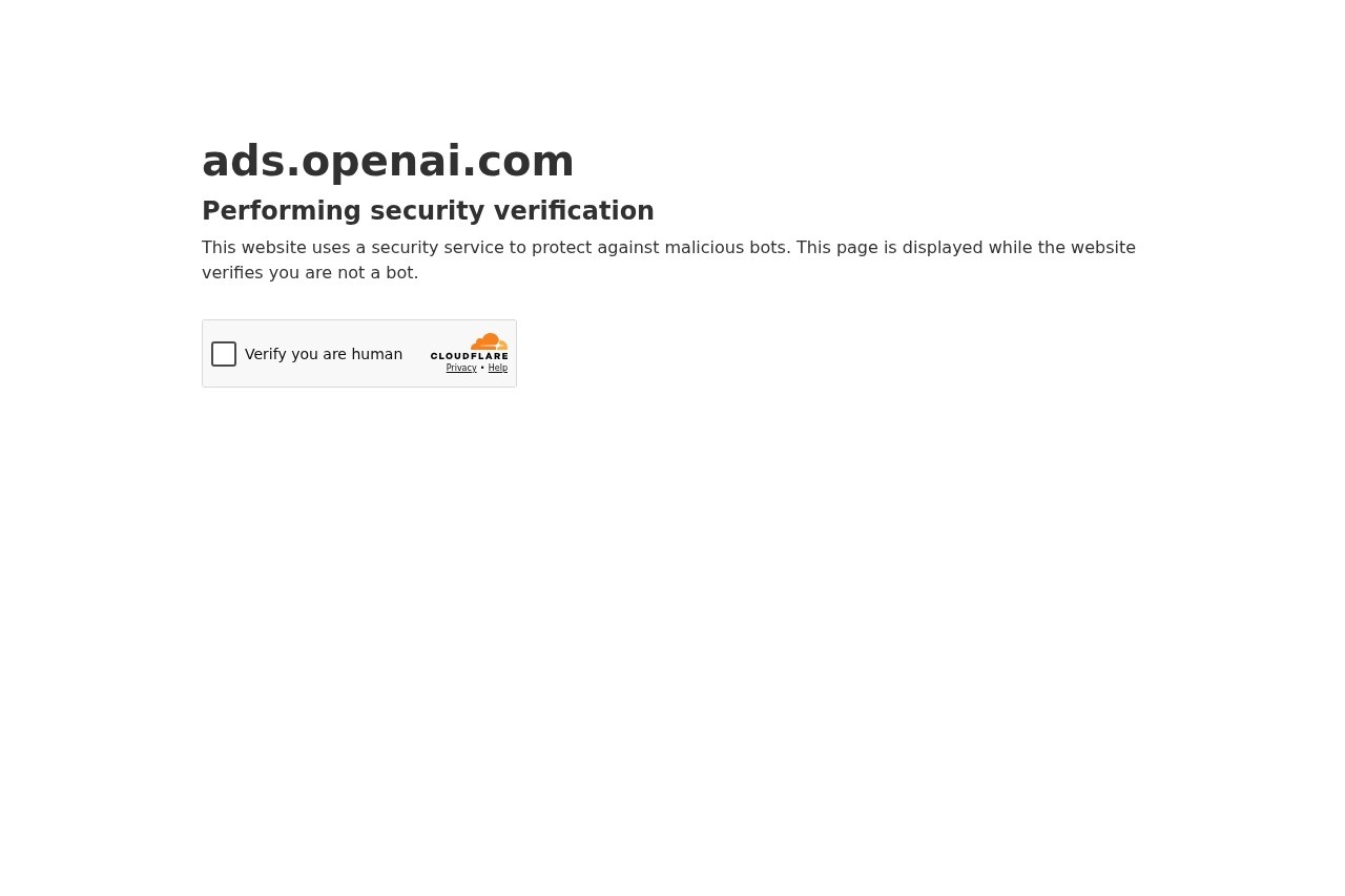 image for OpenAI Ads Manager