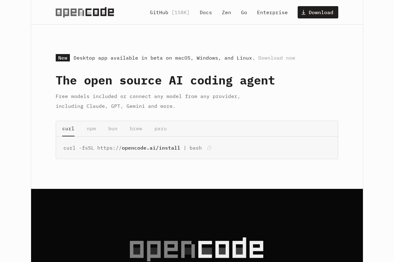 image for OpenCode