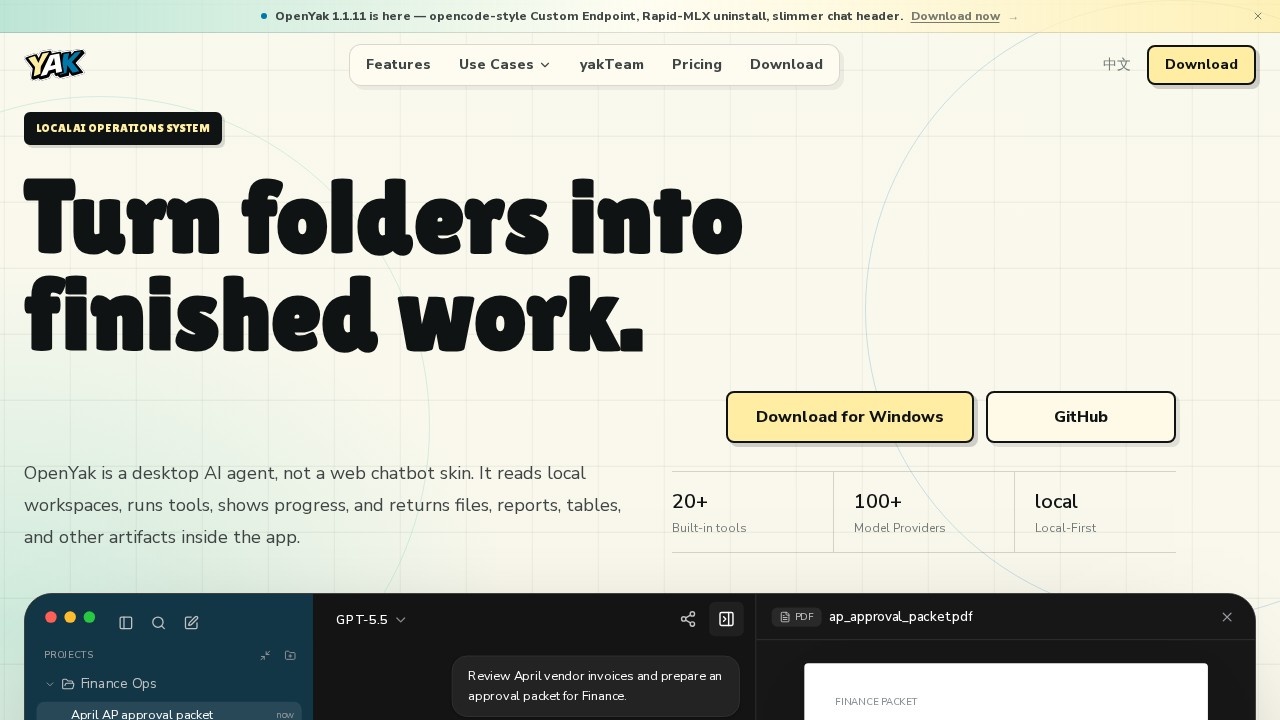 image for OpenYak