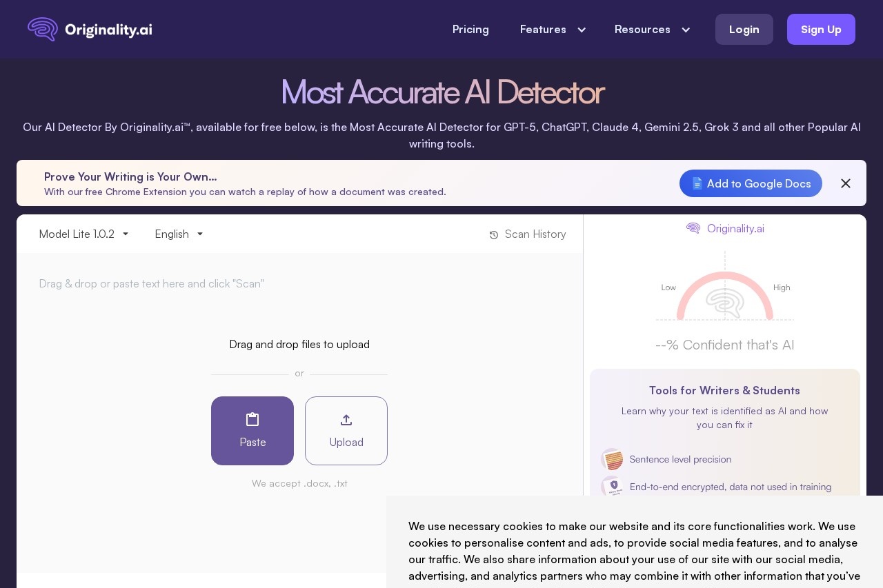 Originalidad screenshot