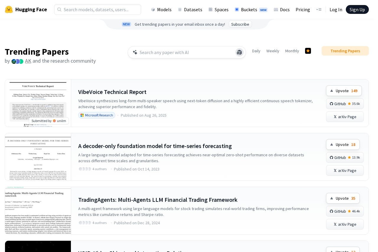 Papers with Code screenshot