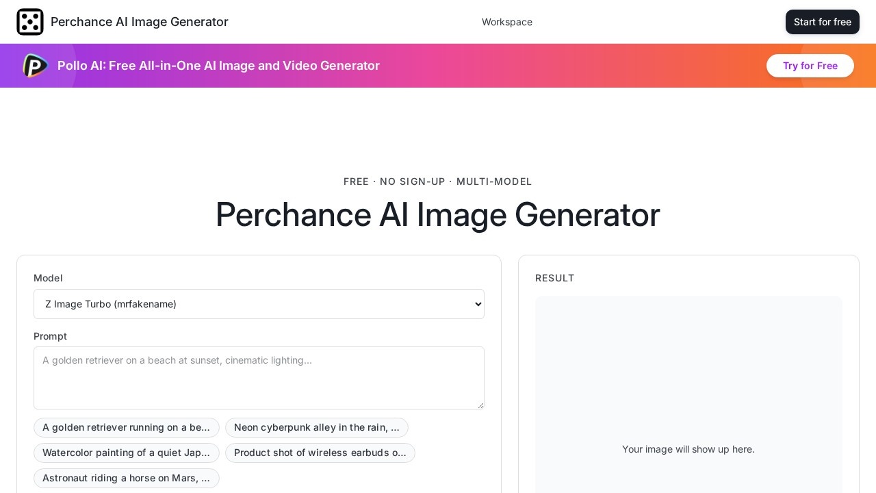 image for Perchance AI Image Generator