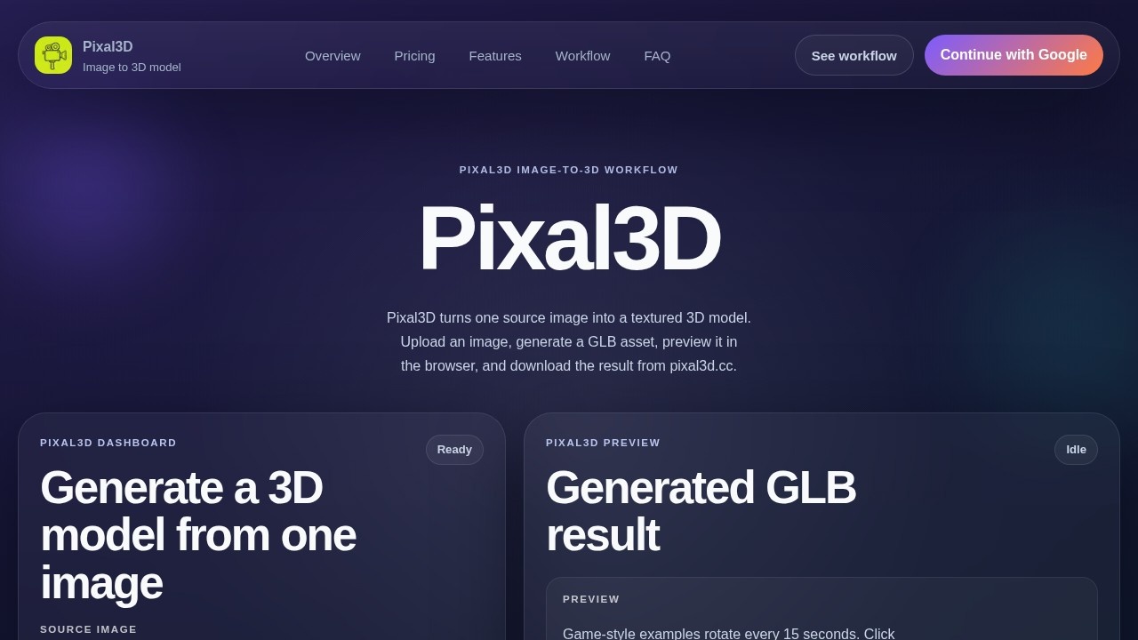 image for Pixal3D