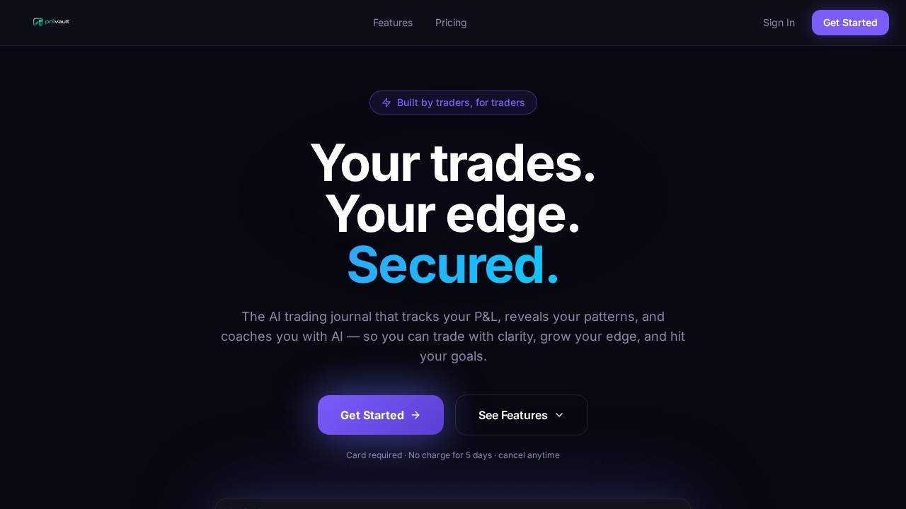 image for PnLVault