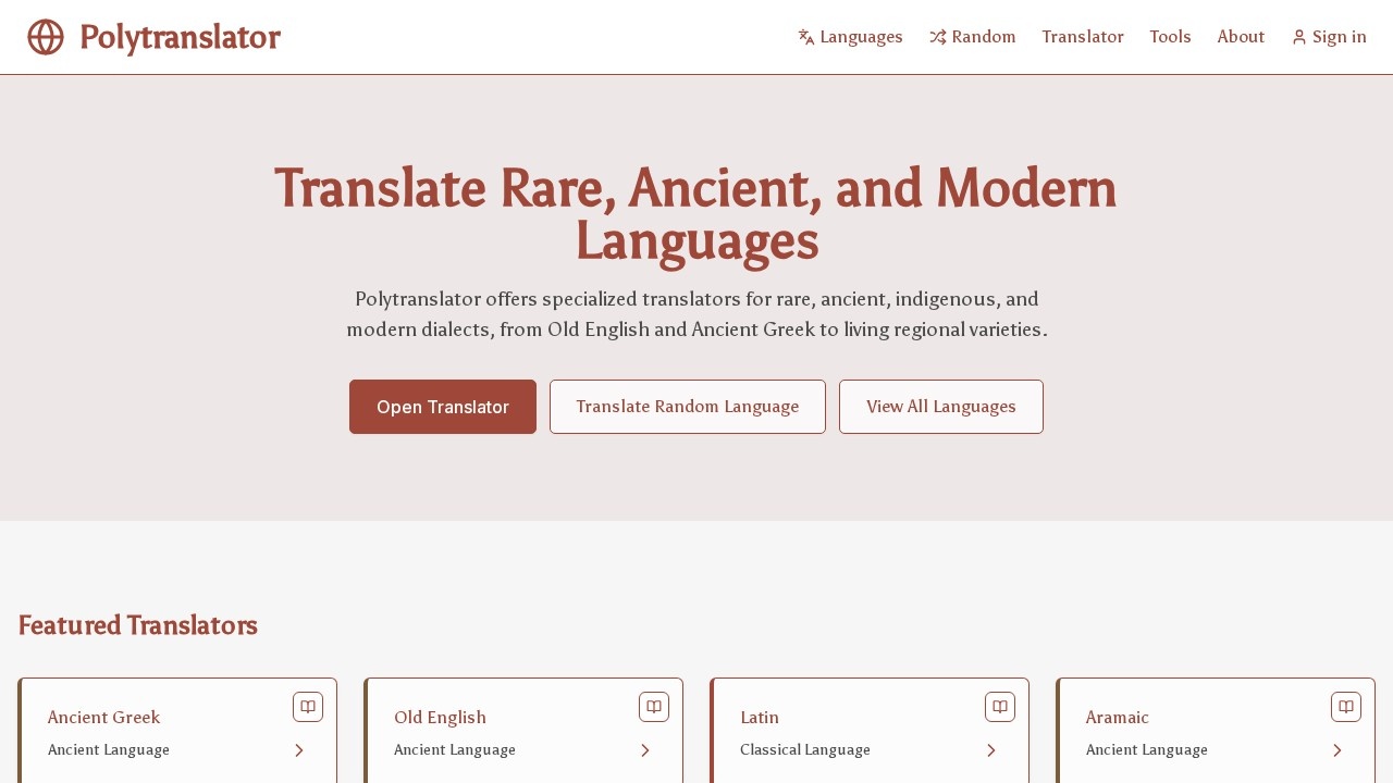image for Polytranslator