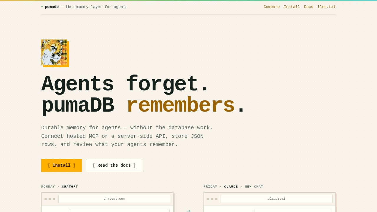 image for pumaDB
