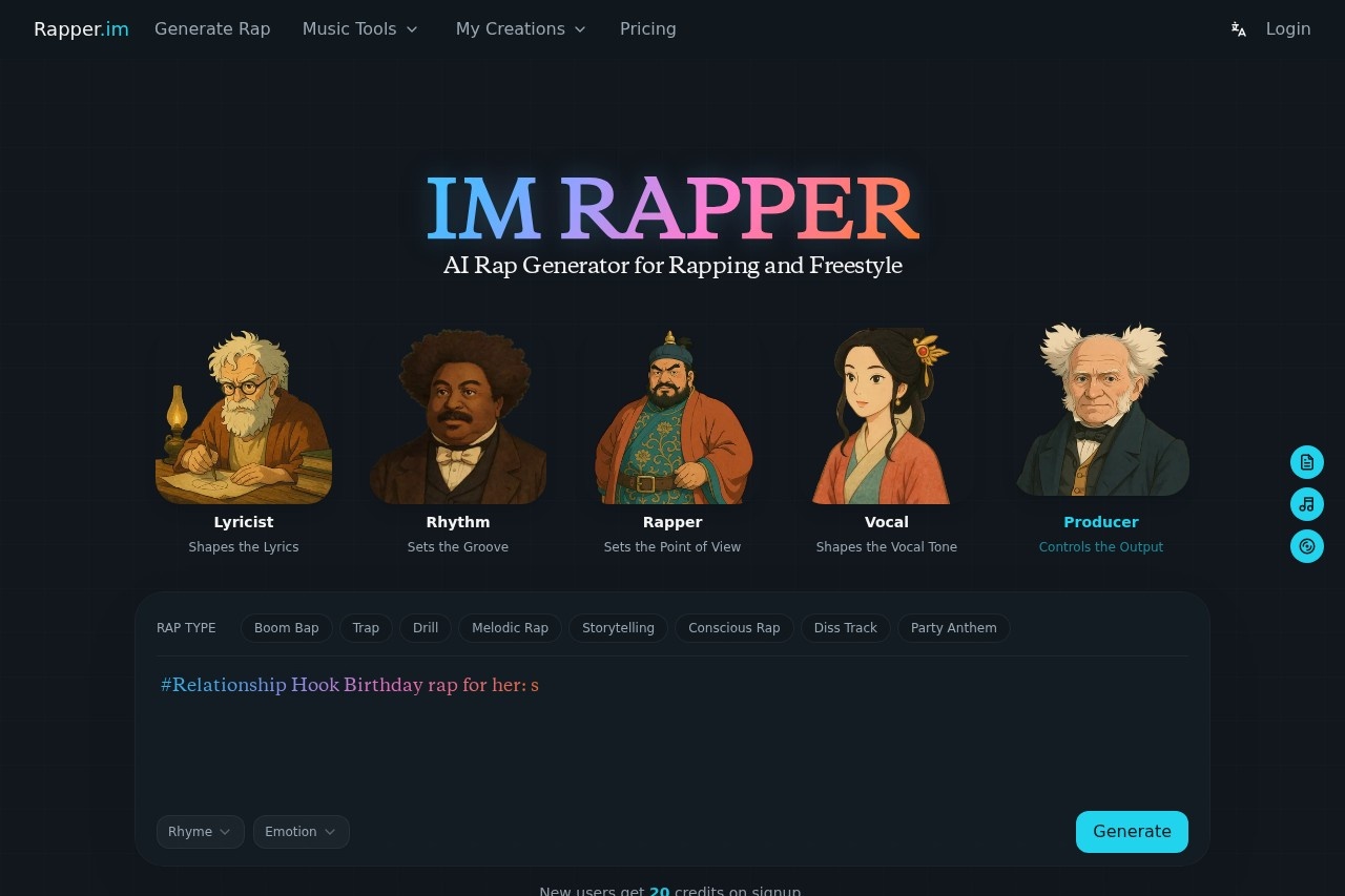 image for AI Rapper