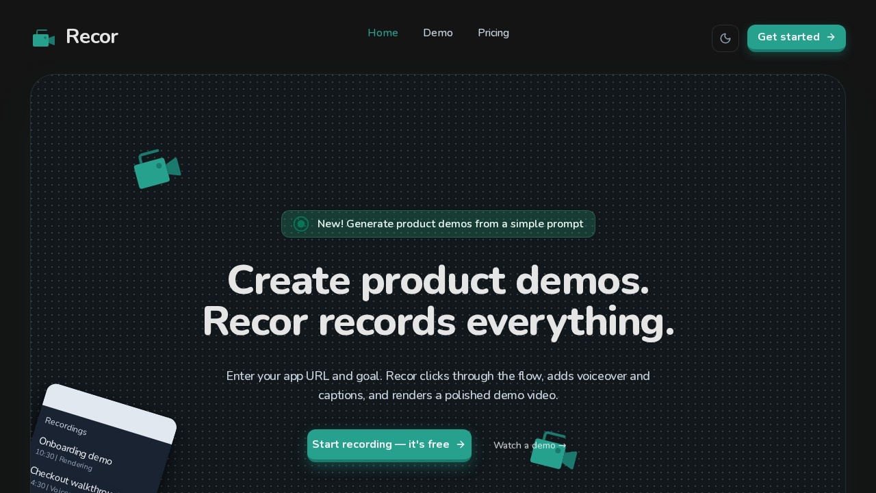image for Recor