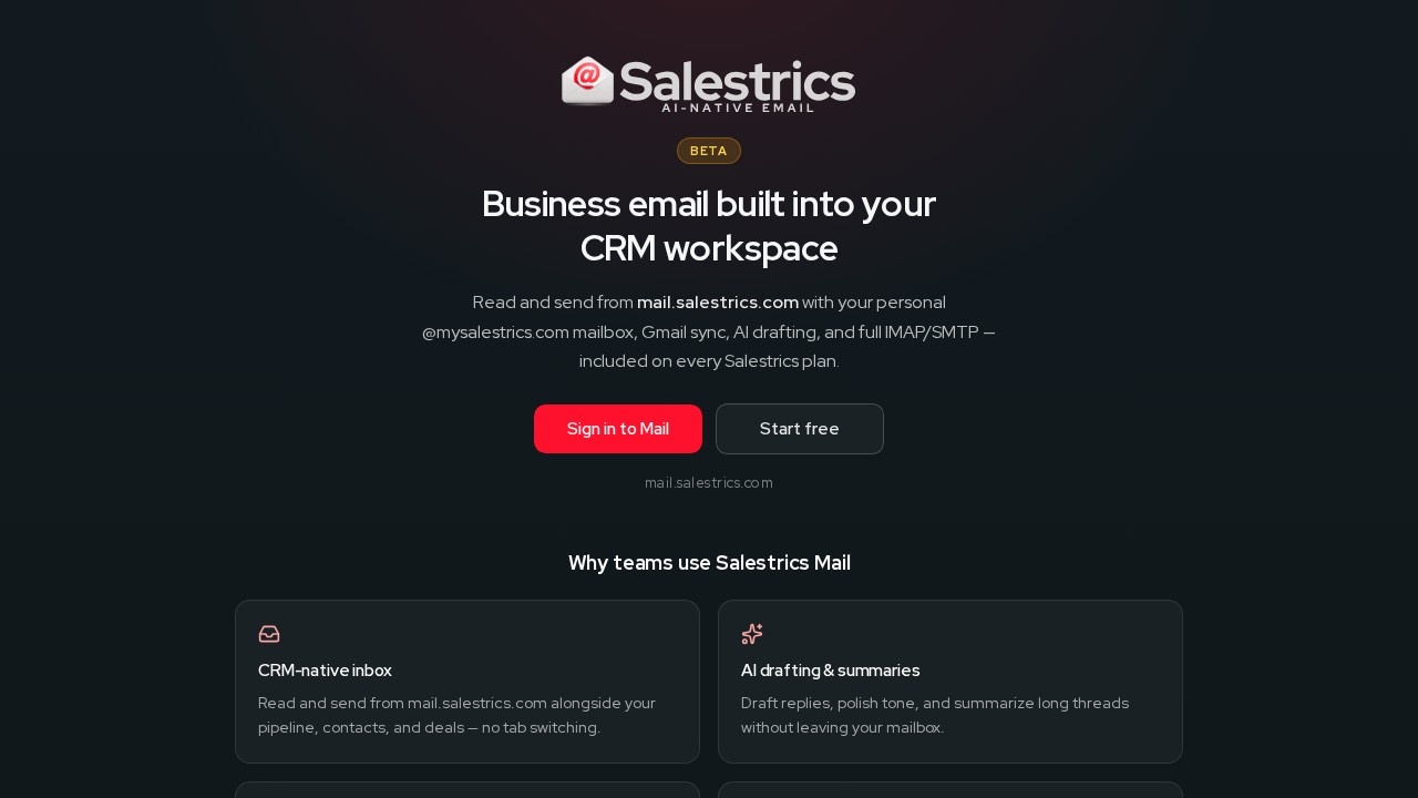 image for Salestrics Mail