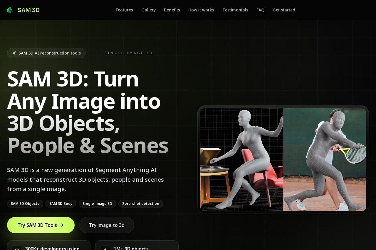 image for SAM 3D
