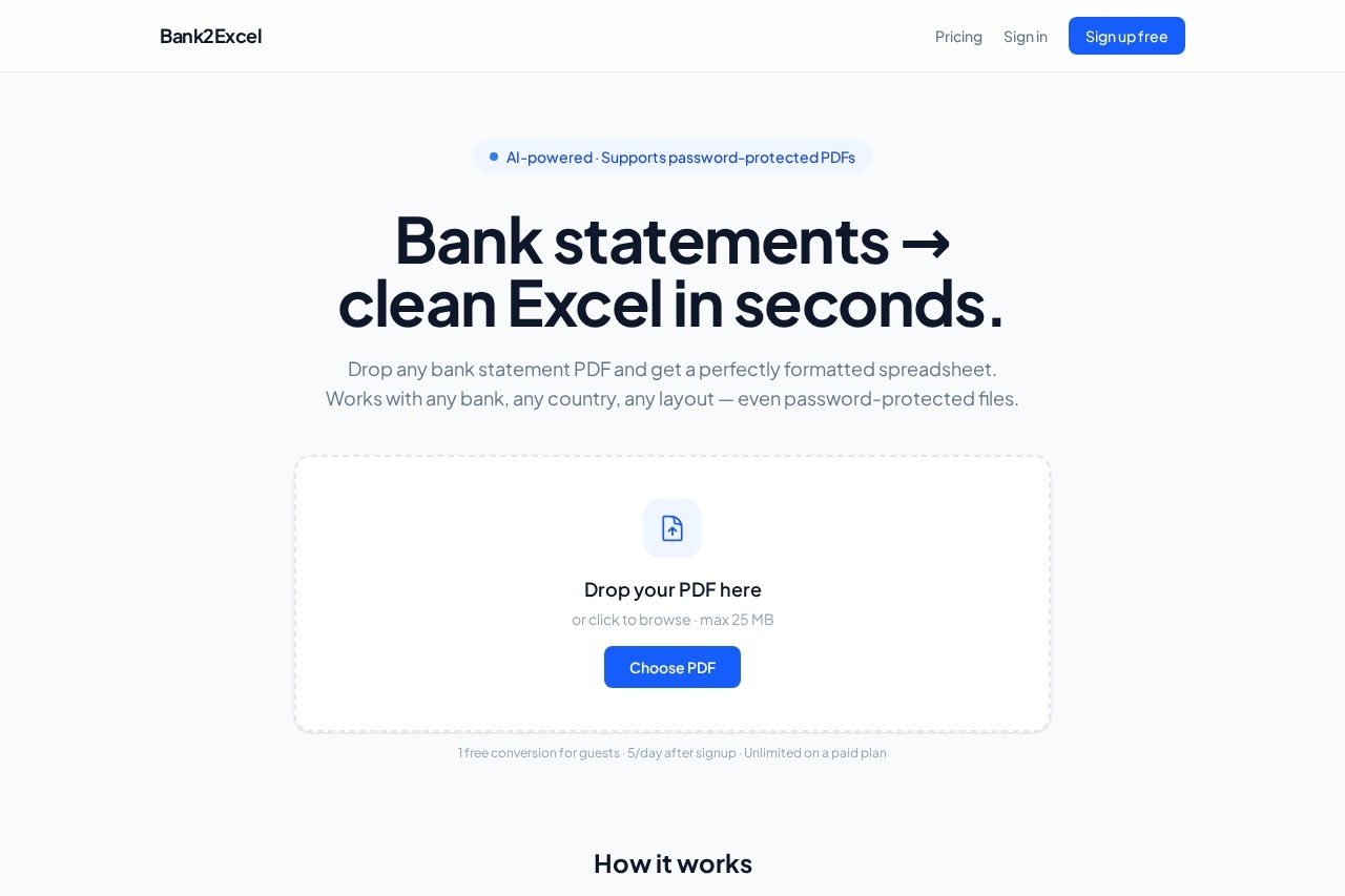 image for Bank2Excel