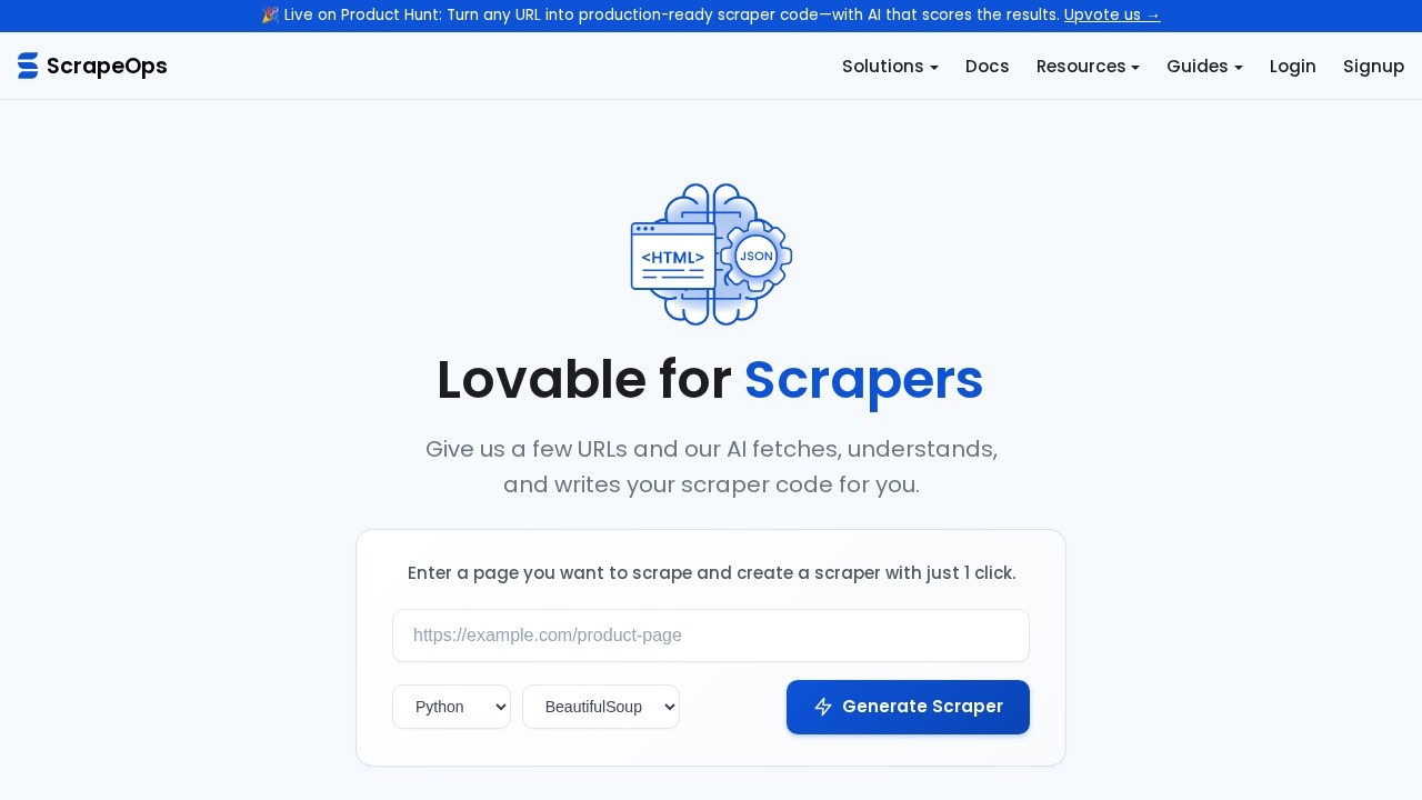 image for ScrapeOps