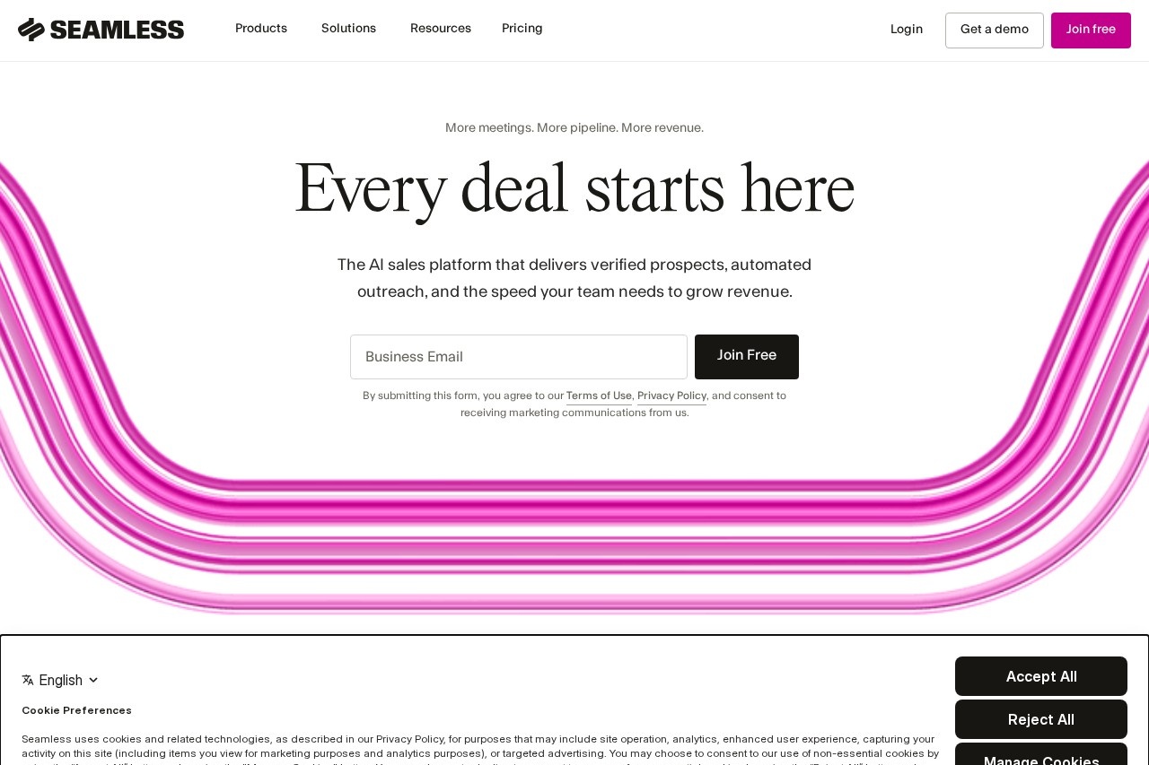 Seamless.AI screenshot