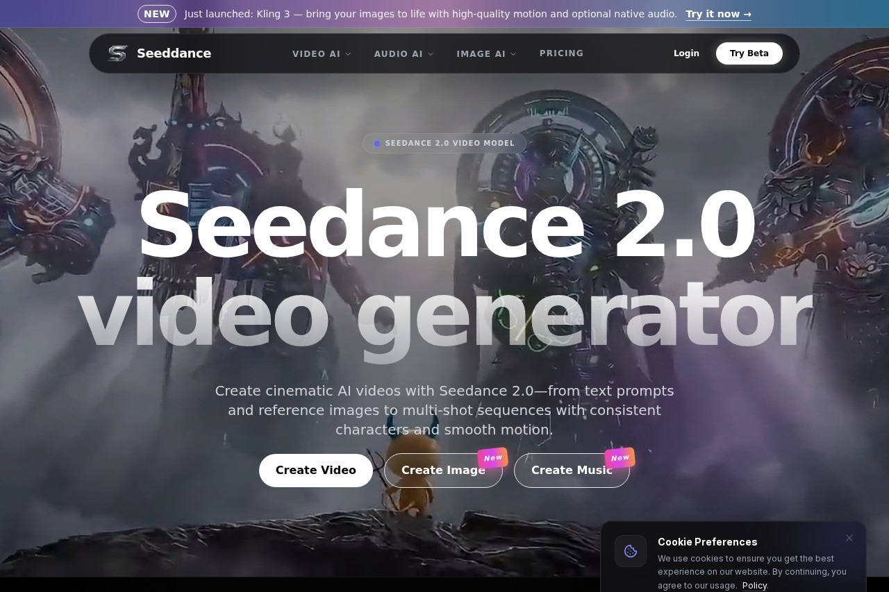 Seedance screenshot