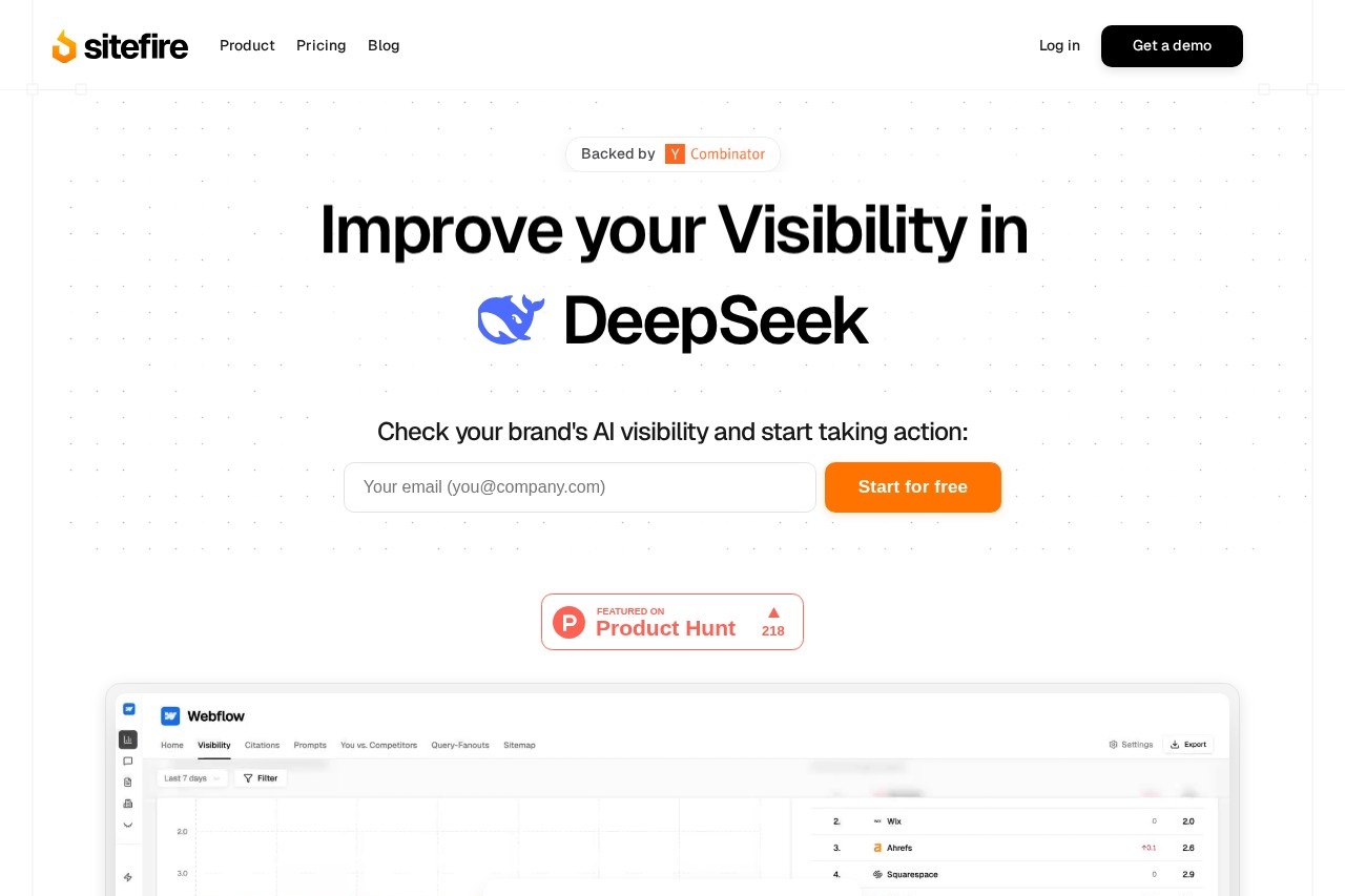 sitefire.ai screenshot