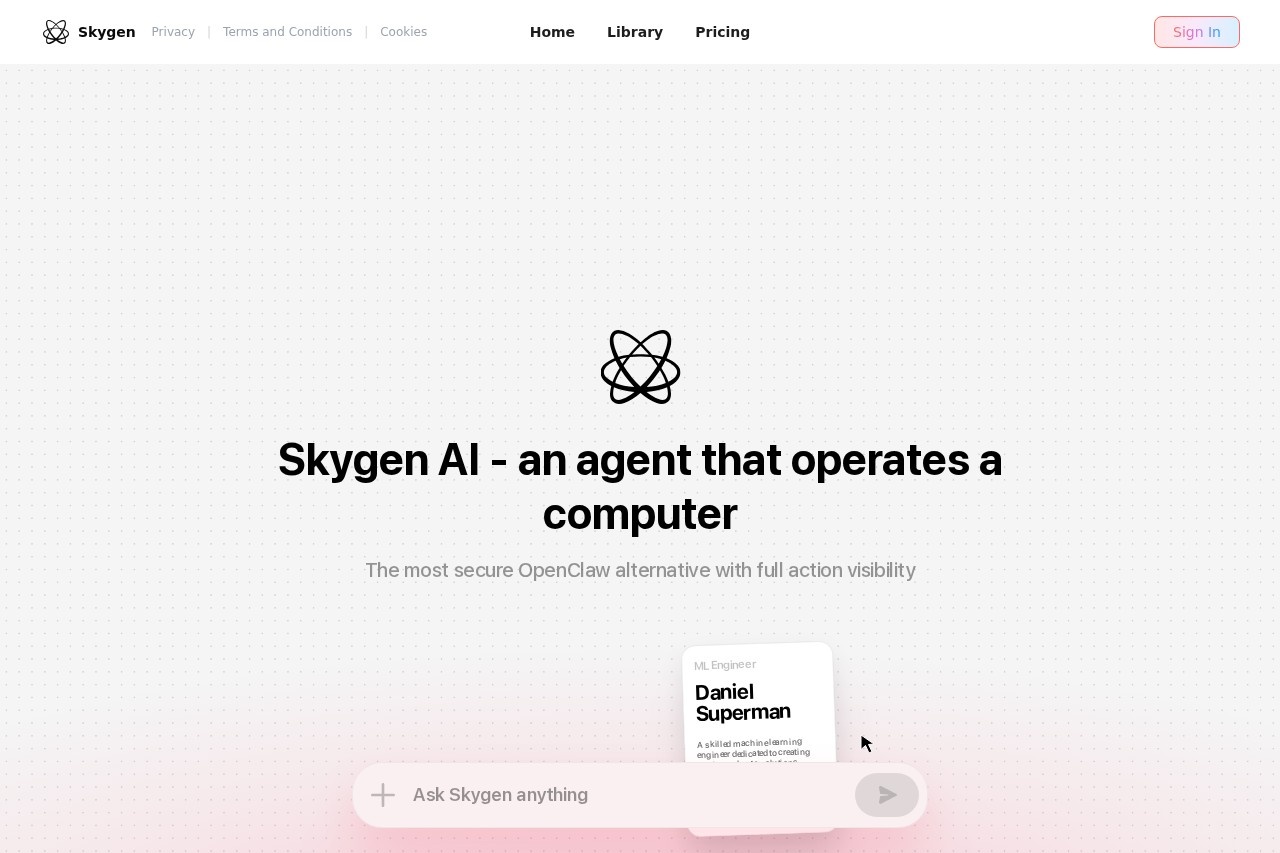 Skygen screenshot