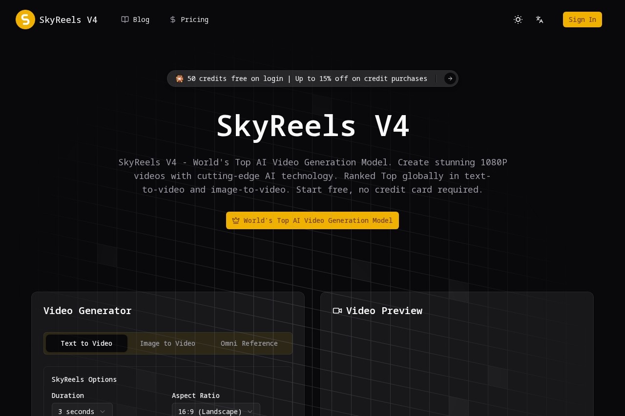 SkyReels screenshot