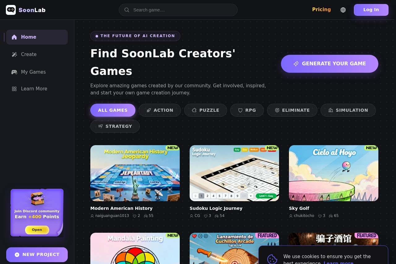 SoonLab screenshot