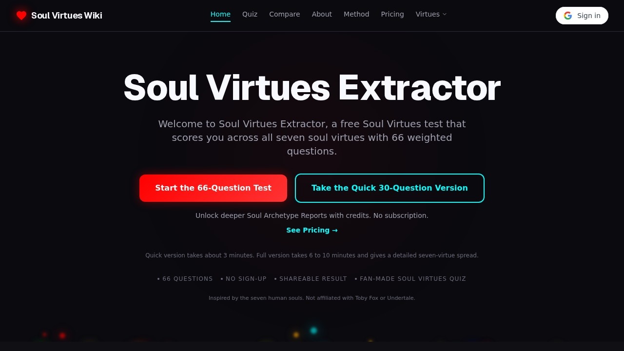 image for Soul Virtues Extractor