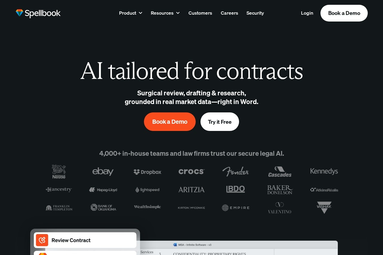 Spellbook screenshot