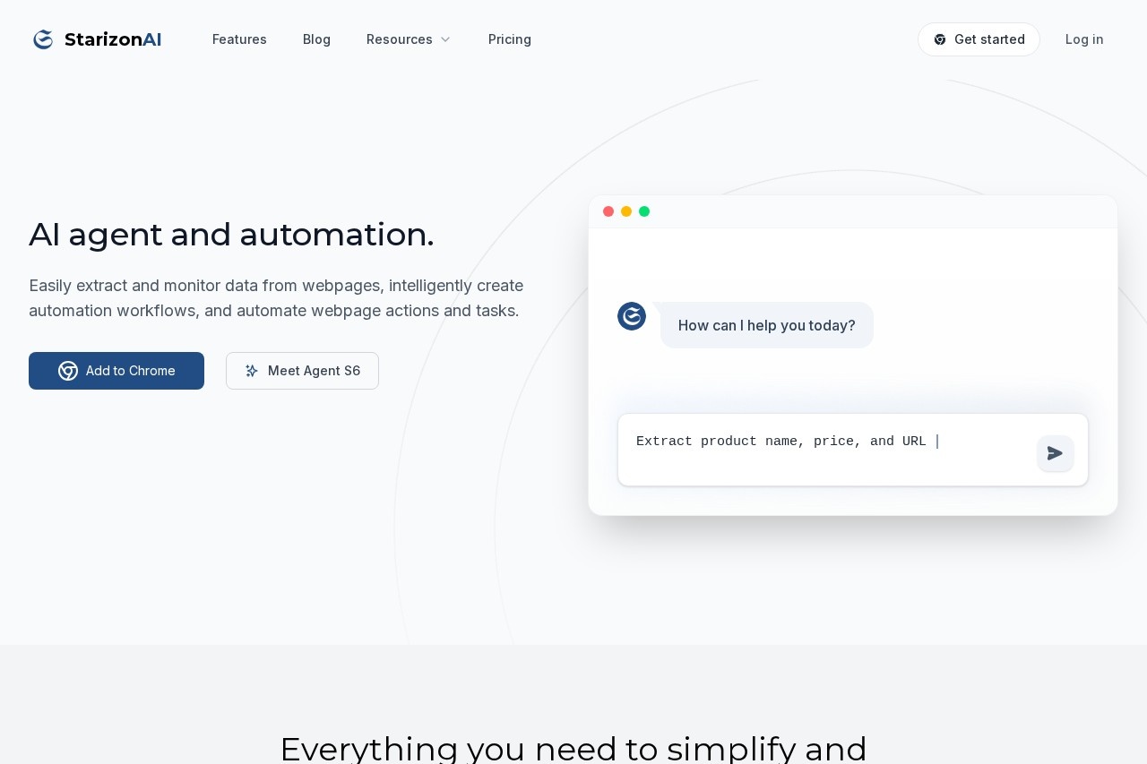 Starizon AI screenshot