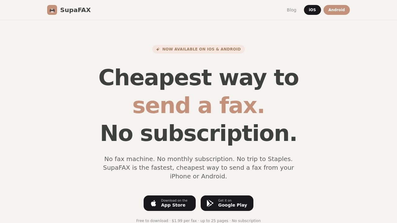 image for SupaFAX