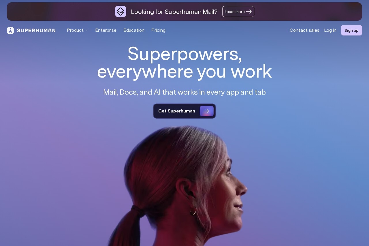 Superhuman screenshot