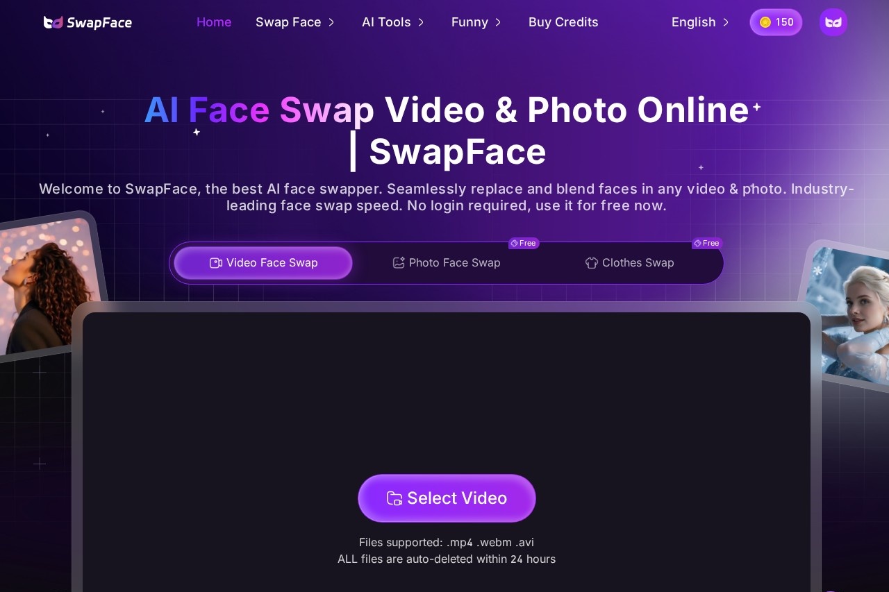 Swapface screenshot