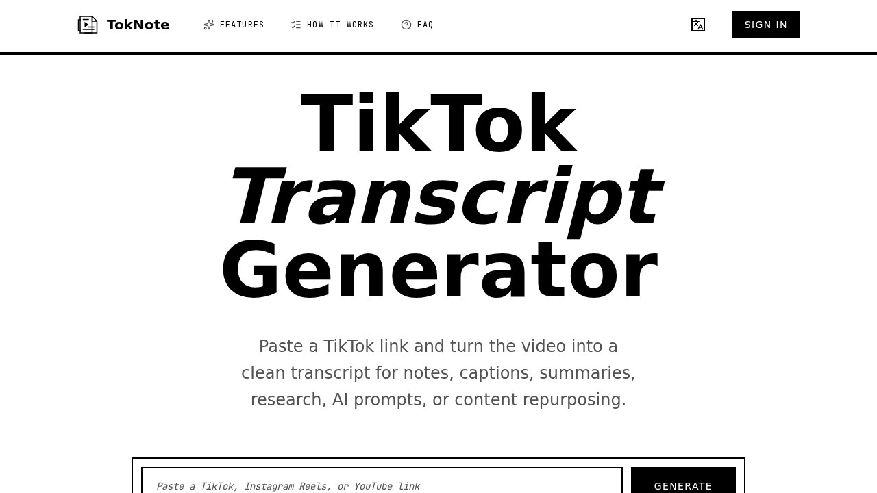 image for TokNote