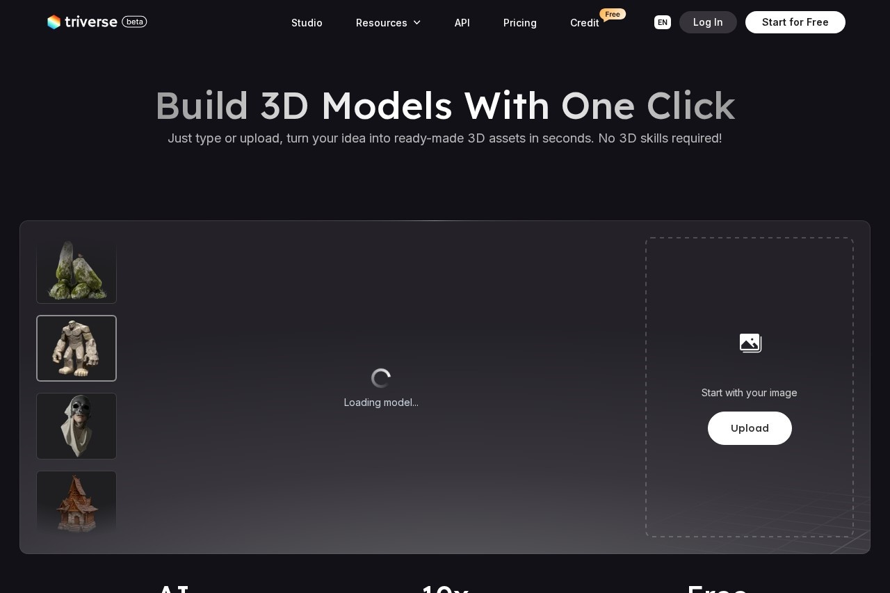 Triverse AI screenshot