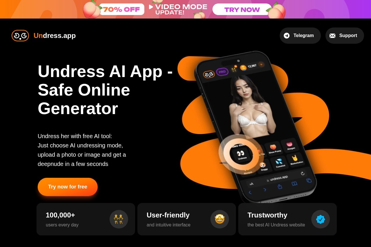 Undress App screenshot