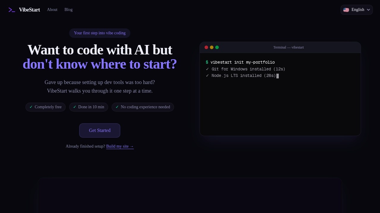 image for VibeStart