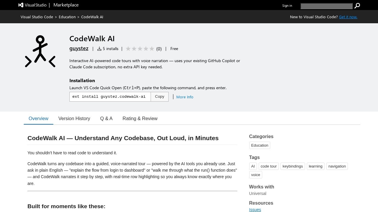 image for CodeWalk AI