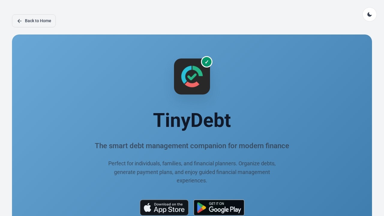 image for TinyDebt