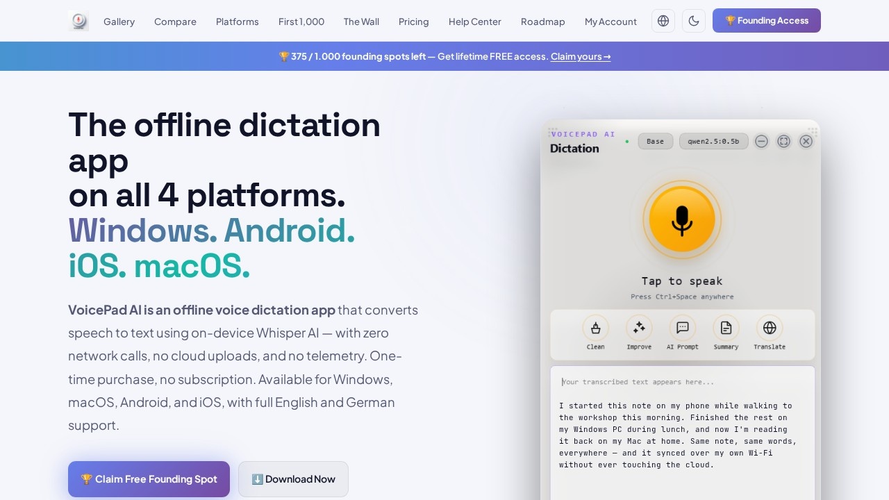 image for VoicePad AI