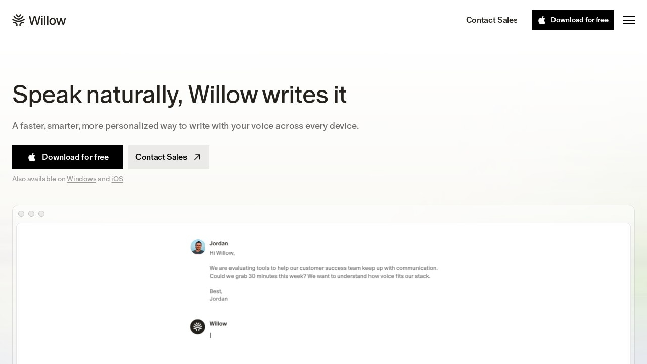 image for Willow Voice