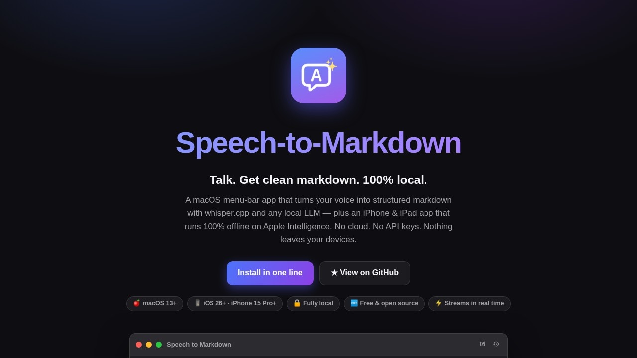 image for Speech