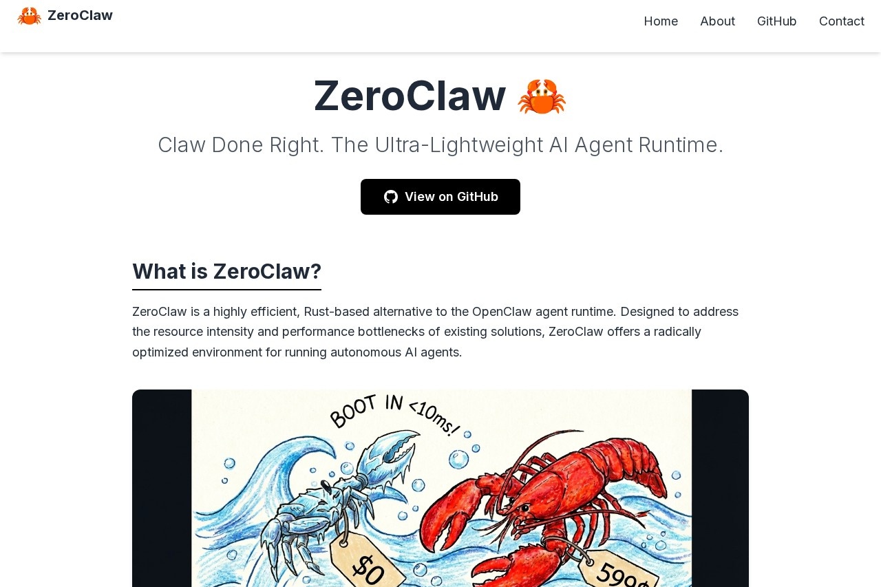 ZeroClaw screenshot